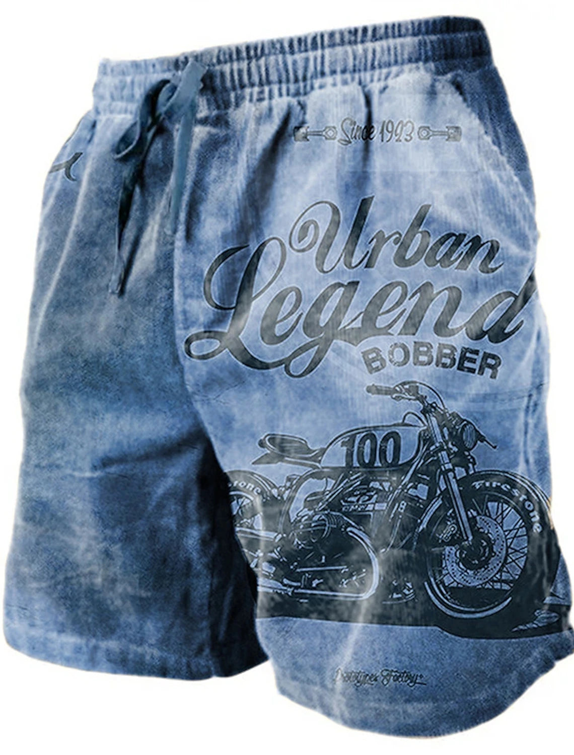 3D Printed Men Summer Breathable Street Shorts
