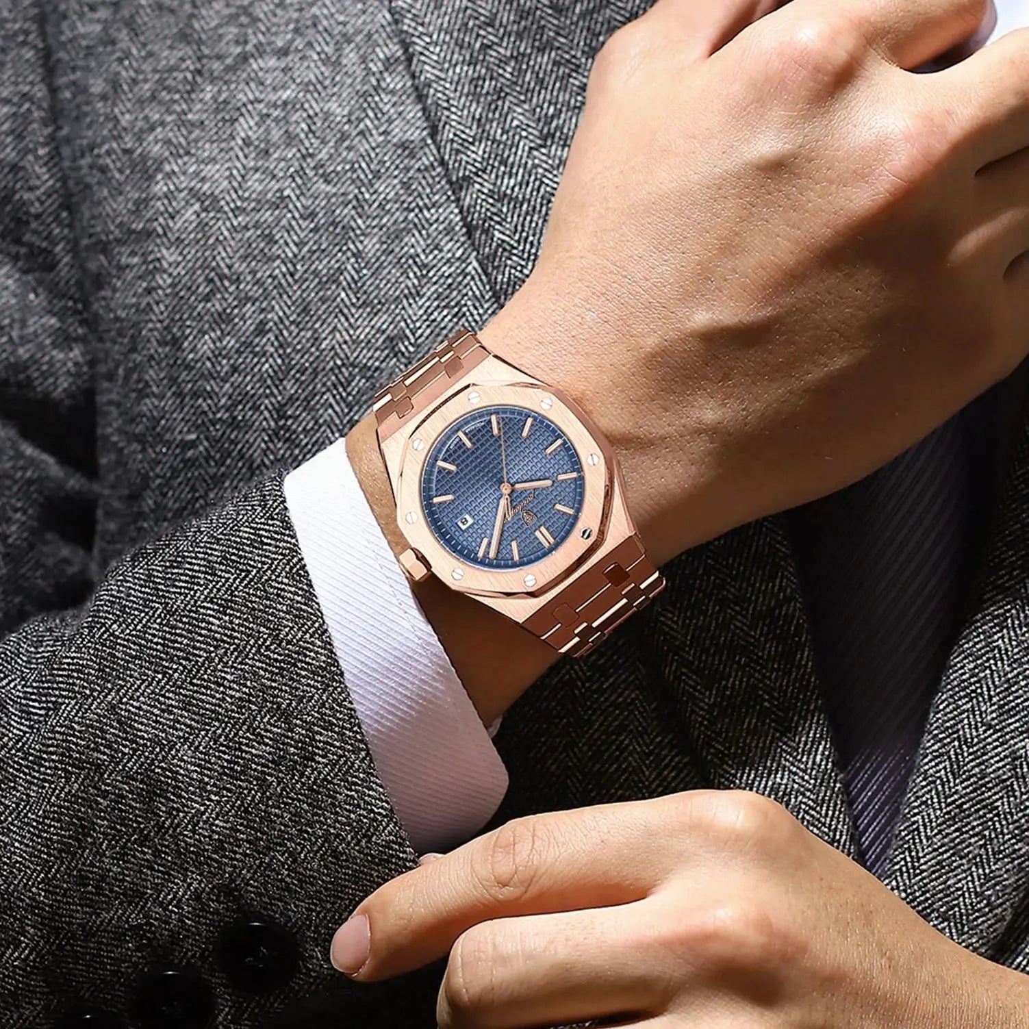 Luxury Man Wristwatch Waterproof