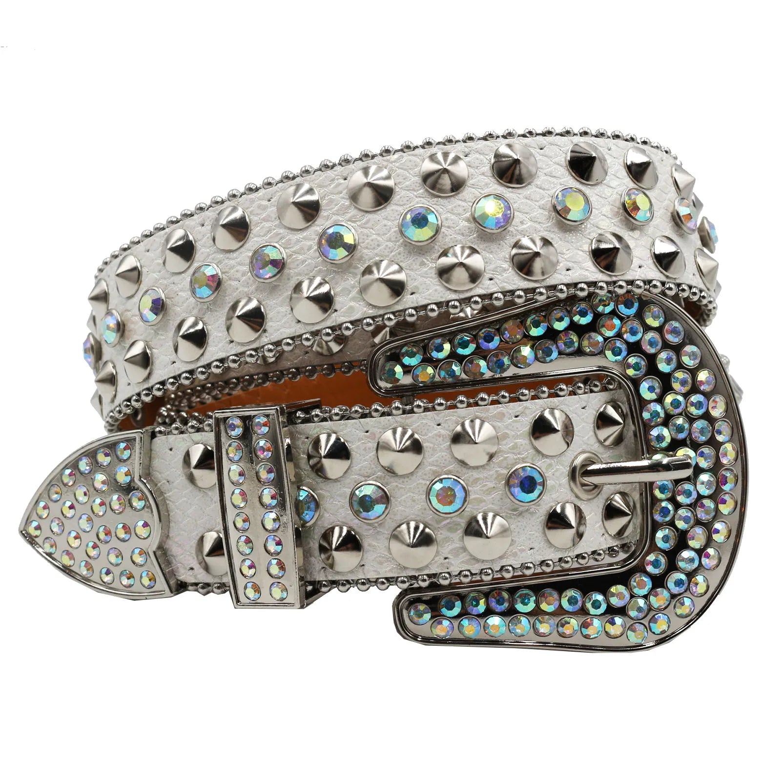 Crystal Rhinestone Pin Buckle Belt – Luxury Statement Belt for Women