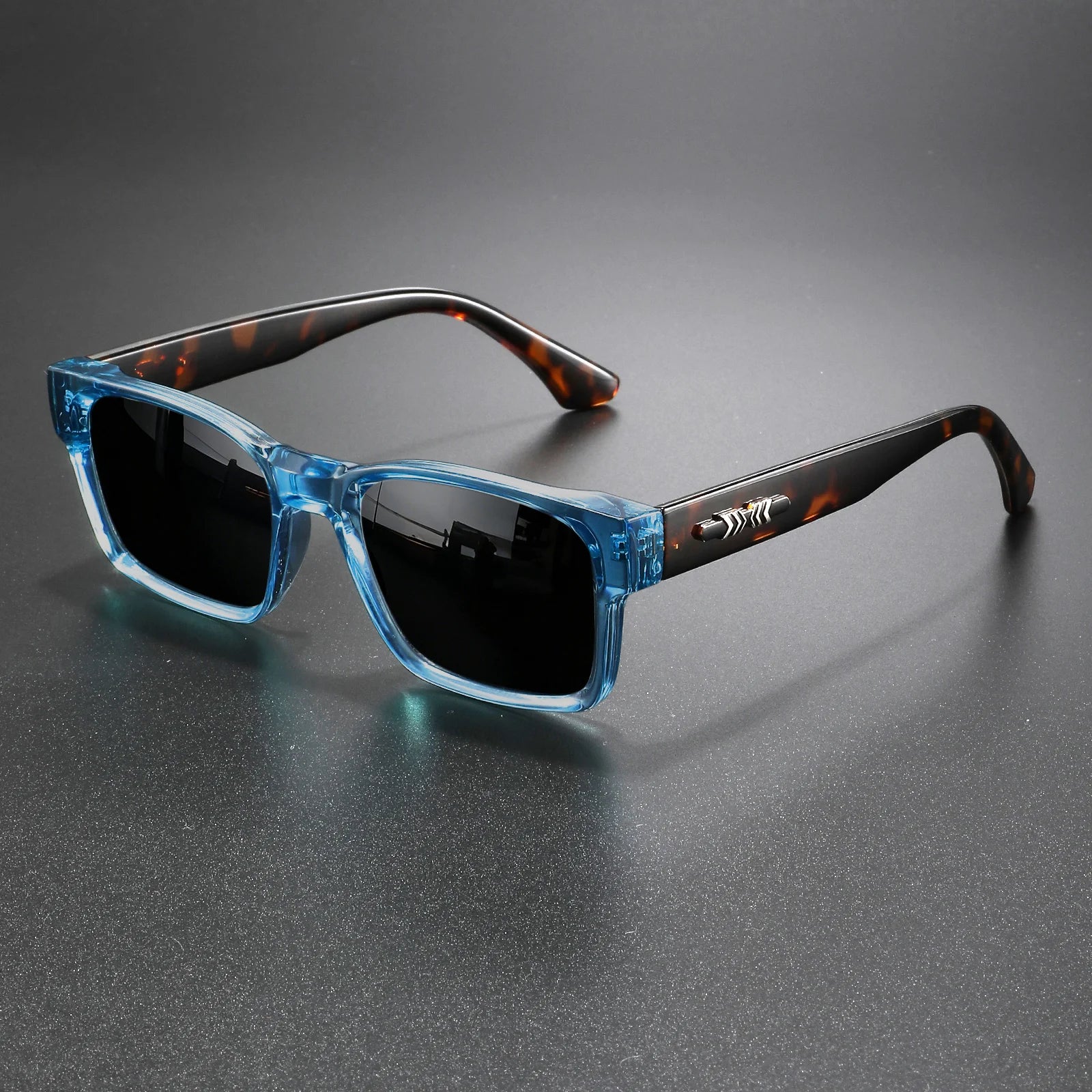 Retro Punk Square Sunglasses – UV400 Unisex Shades for Outdoor & Casual Wear