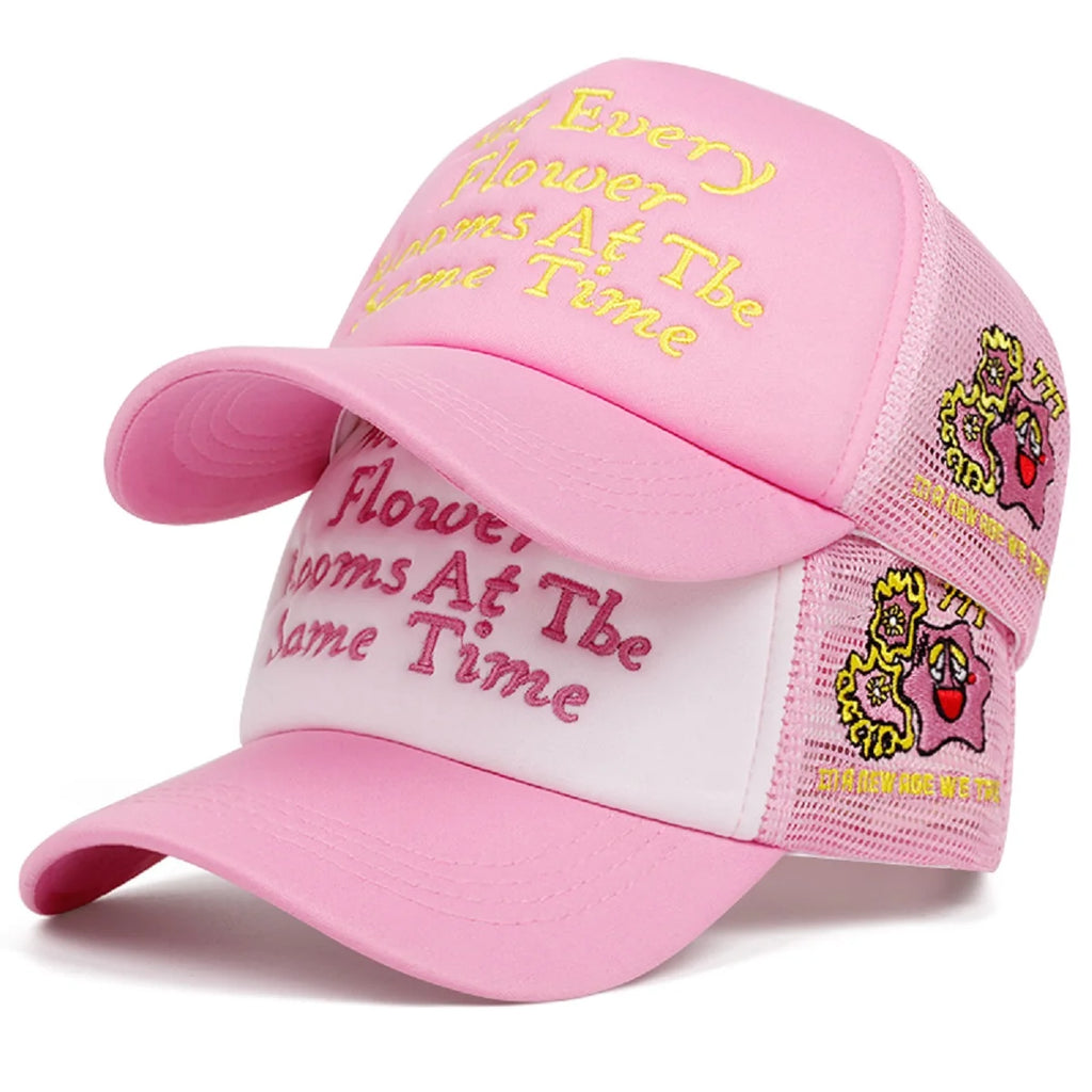 "Not Every" Embroidered Cotton Mesh Baseball Cap – Unisex Hip Hop Hat