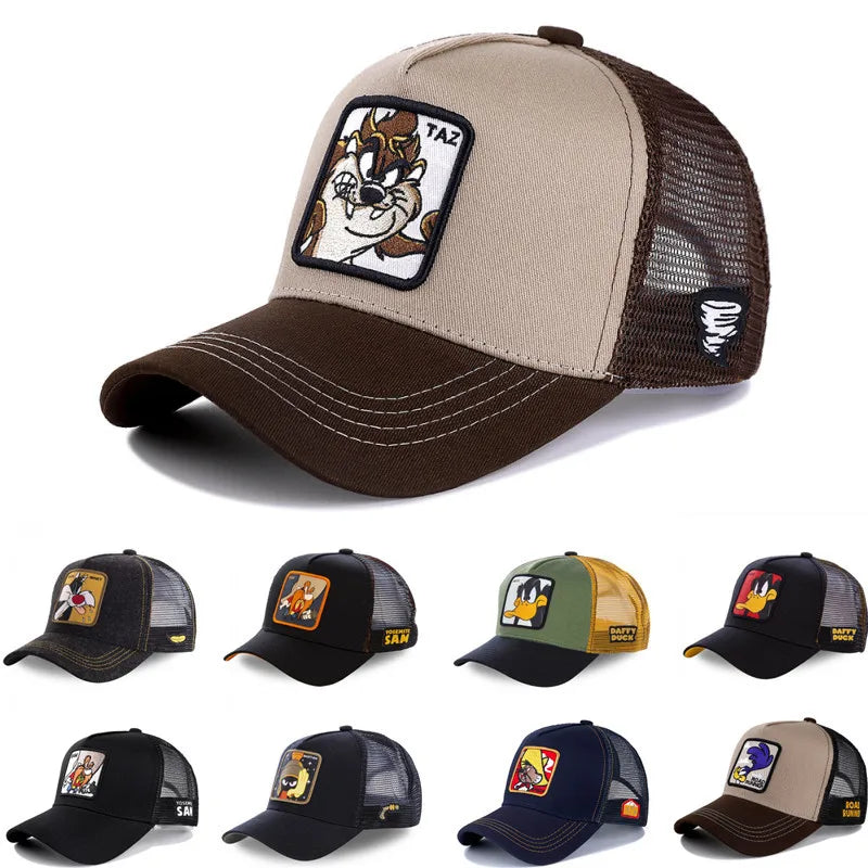 New Brand Anime BUNNY TAZ DUCK Snapback Men