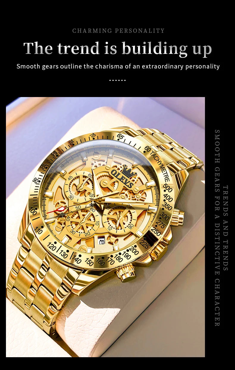 OLEVS 9913  Men's Watches Original Quartz