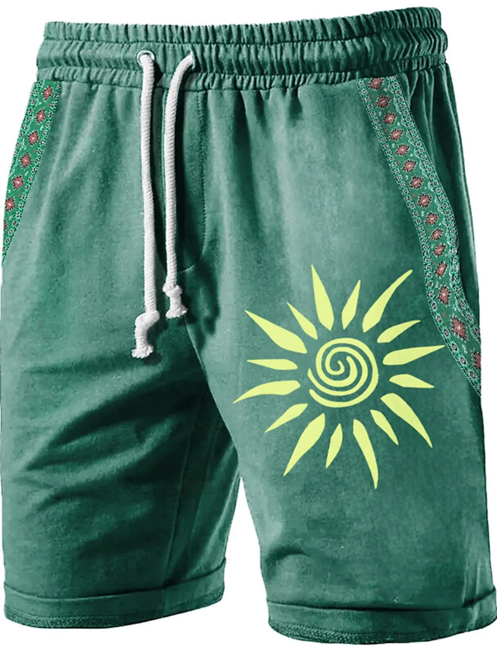 3D Printed Men Summer Breathable Street Shorts