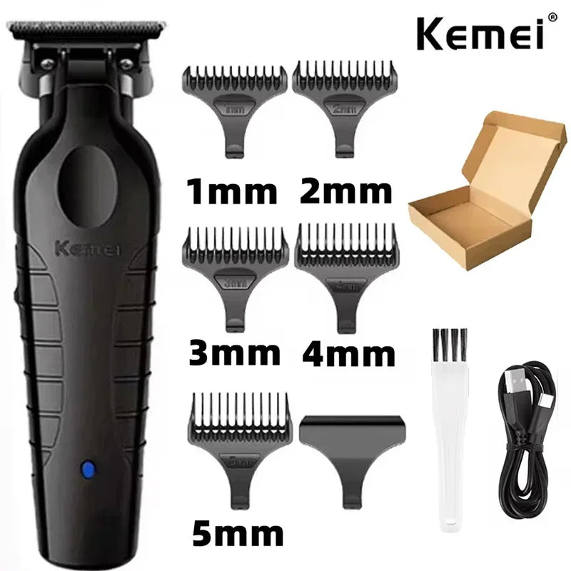 Kemei Cordless Hair Clipper & Beard Trimmer for Men
