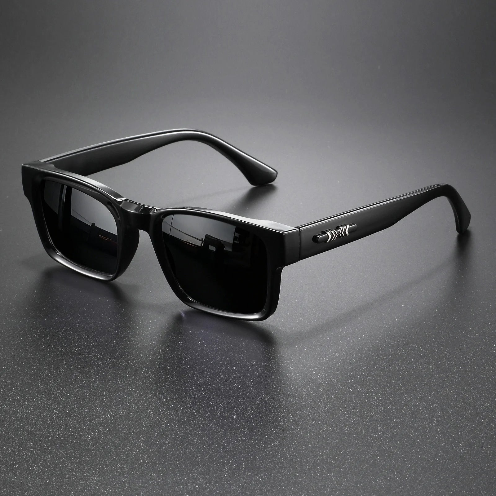 Retro Punk Square Sunglasses – UV400 Unisex Shades for Outdoor & Casual Wear