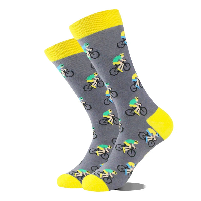 AB Happy Cotton Funny Socks Unisex