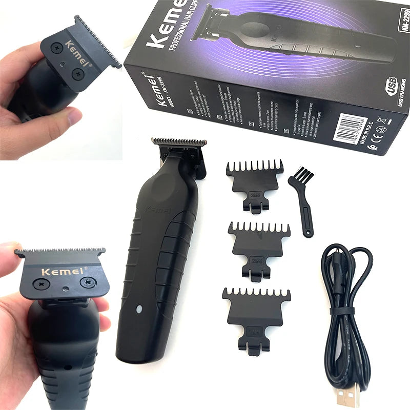 Kemei KM-2299 Professional Hair Clipper 1200mAh USB Rechargeable