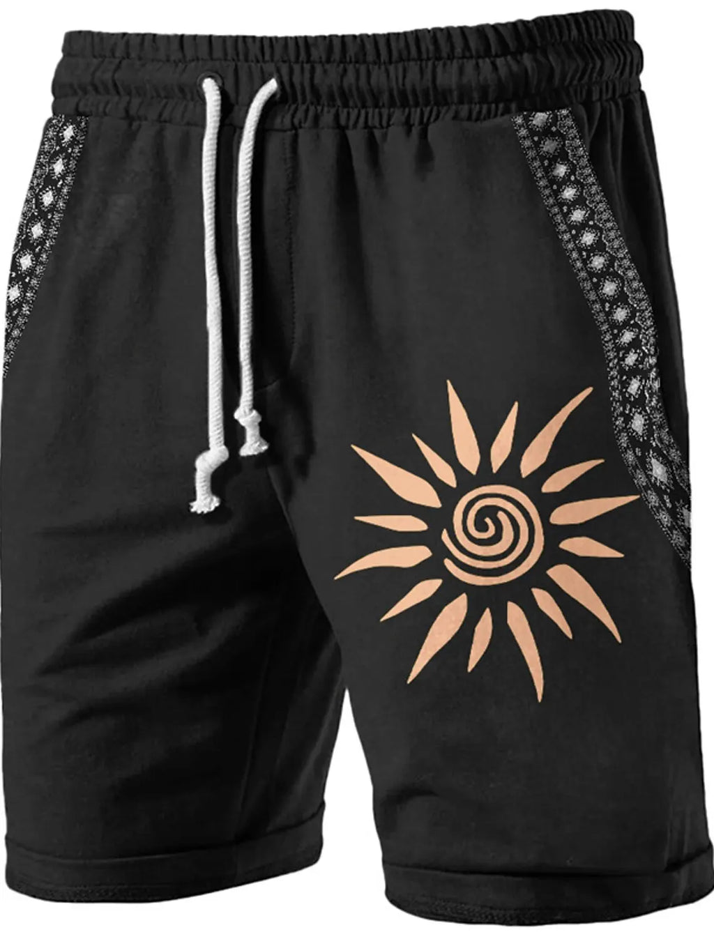 3D Printed Men Summer Breathable Street Shorts