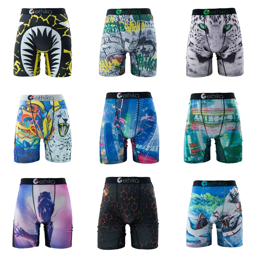 ETHIKA 1Pcs Men Boxer shorts