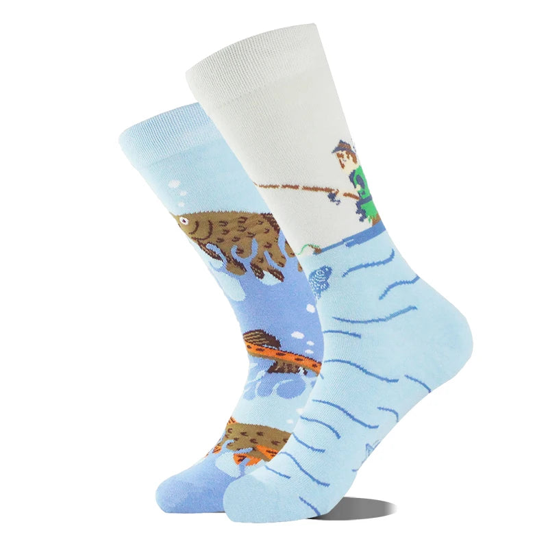 AB Happy Cotton Funny Socks Unisex