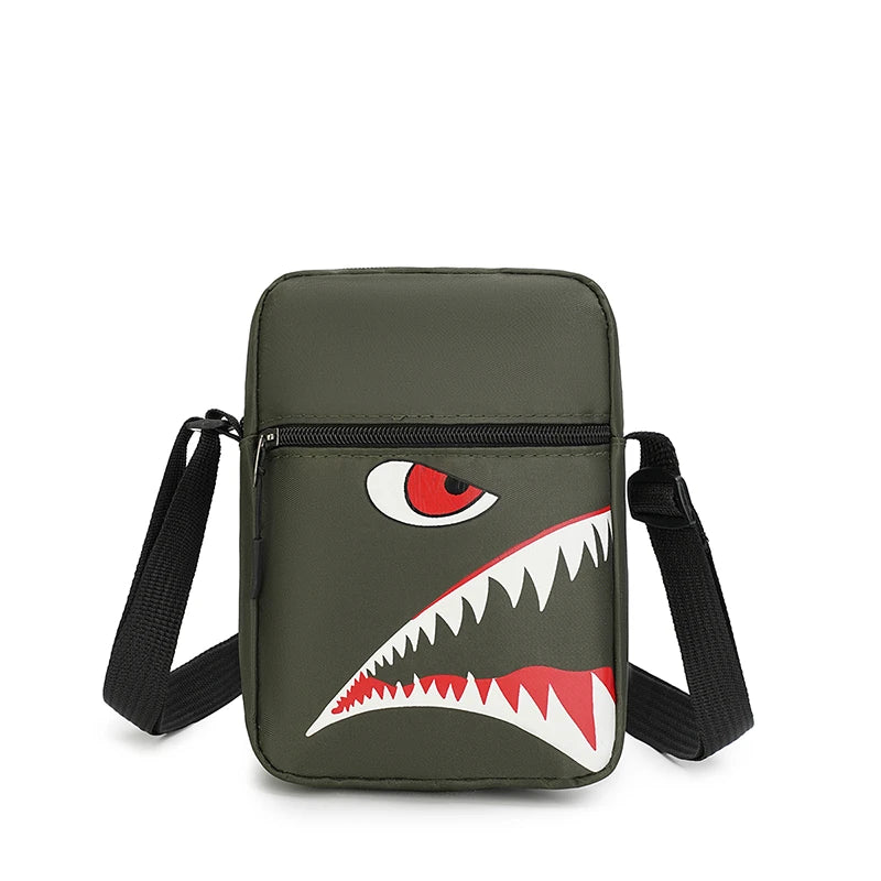 Men's Oxford Crossbody Bag – Unisex Shoulder & Chest Pack with Adjustable Strap