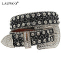 Crystal Rhinestone Pin Buckle Belt – Luxury Statement Belt for Women