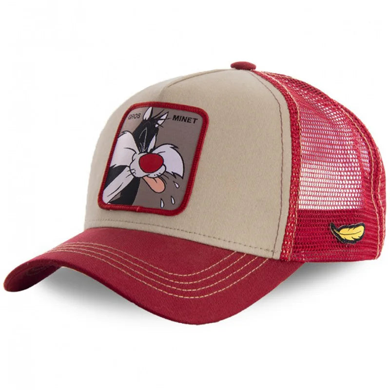 New Brand Anime BUNNY TAZ DUCK Snapback Men