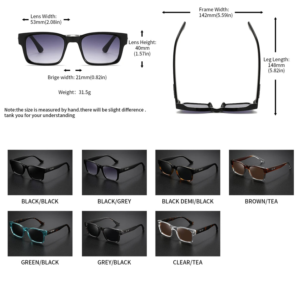 Retro Punk Square Sunglasses – UV400 Unisex Shades for Outdoor & Casual Wear