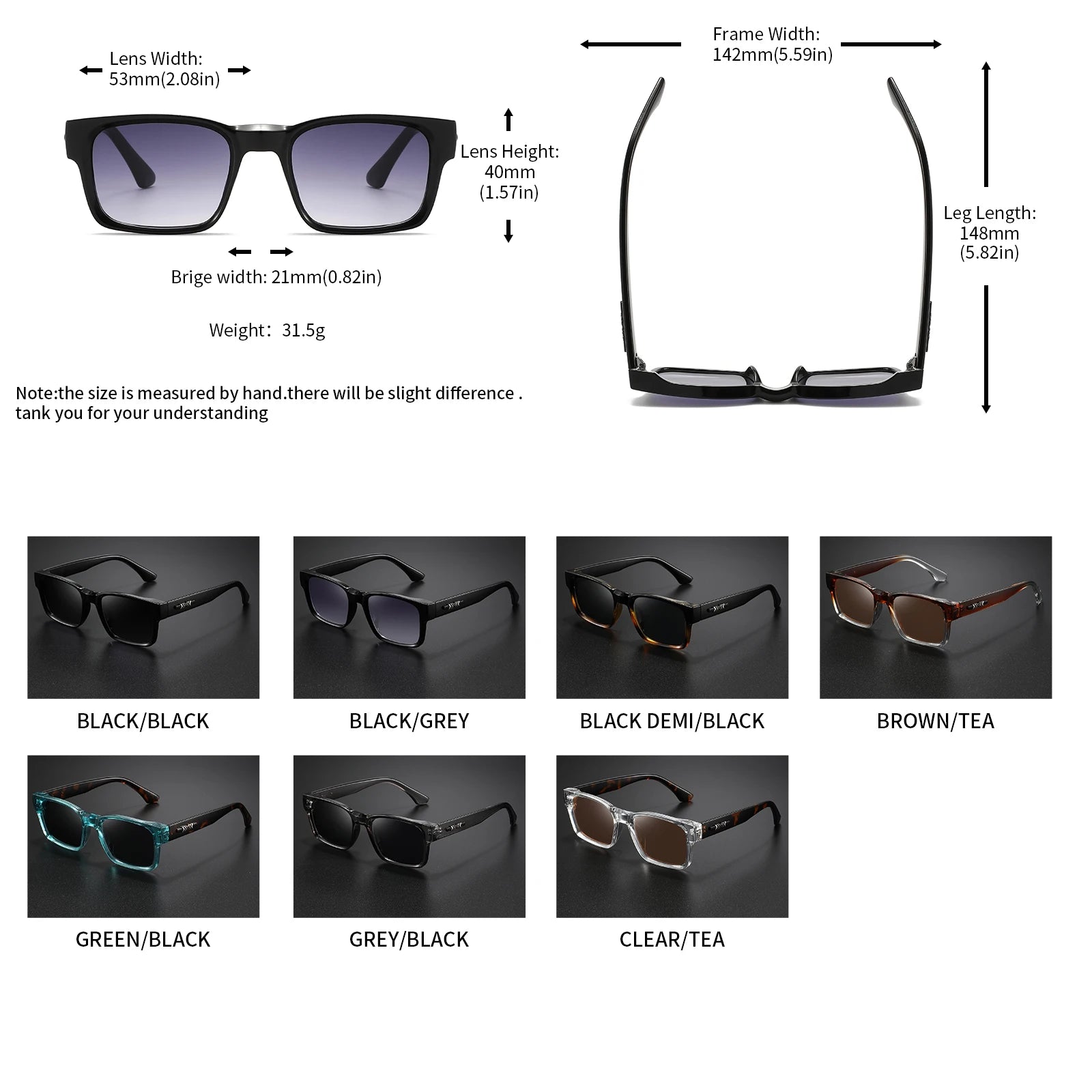 Retro Punk Square Sunglasses – UV400 Unisex Shades for Outdoor & Casual Wear