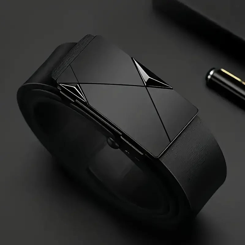 Stylish Men's Leather Belt - Fashion Belts for Daily Life