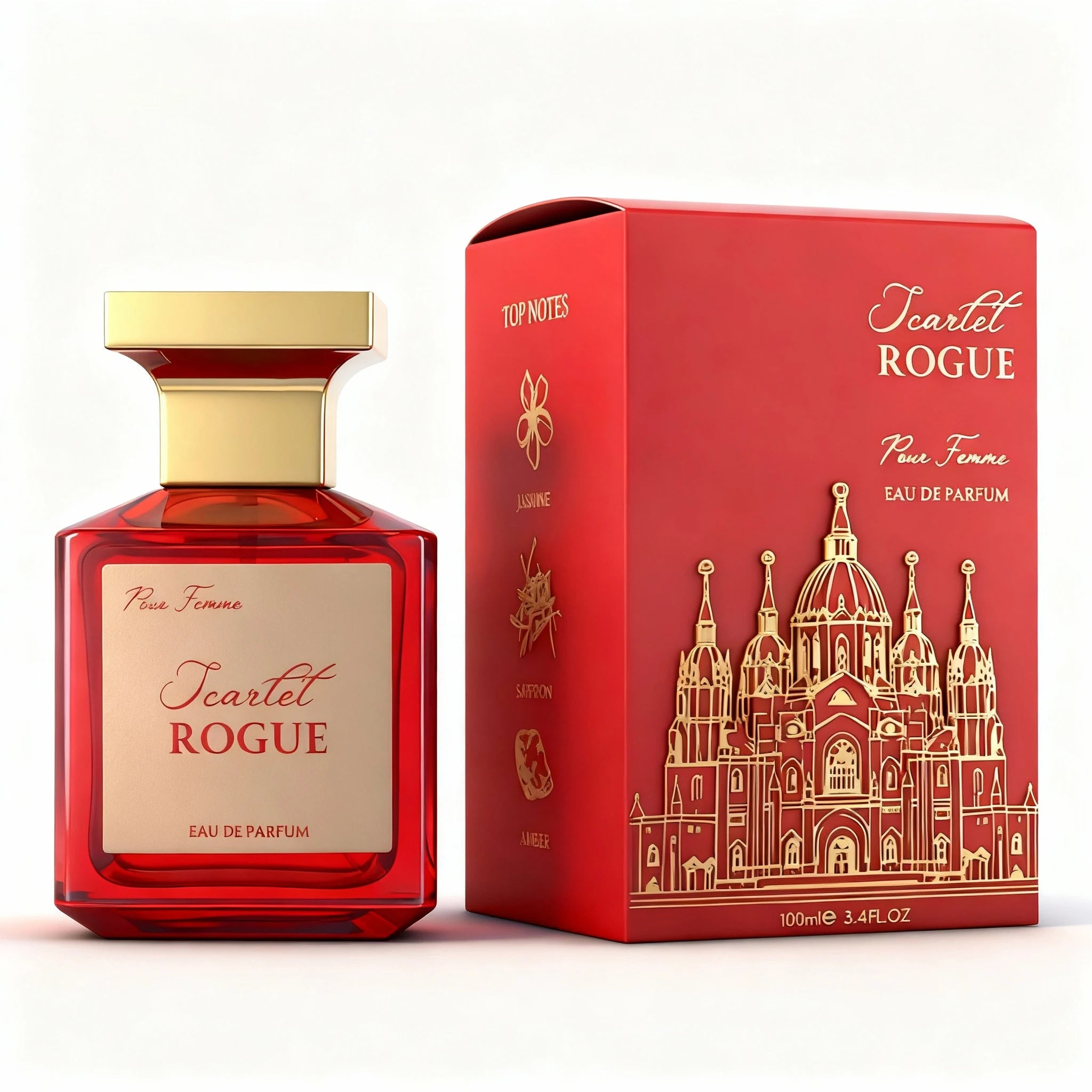 Liquid Kiss 3.4oz EDP Unisex Perfume – Long-Lasting Floral & Fruity Fragrance Spray