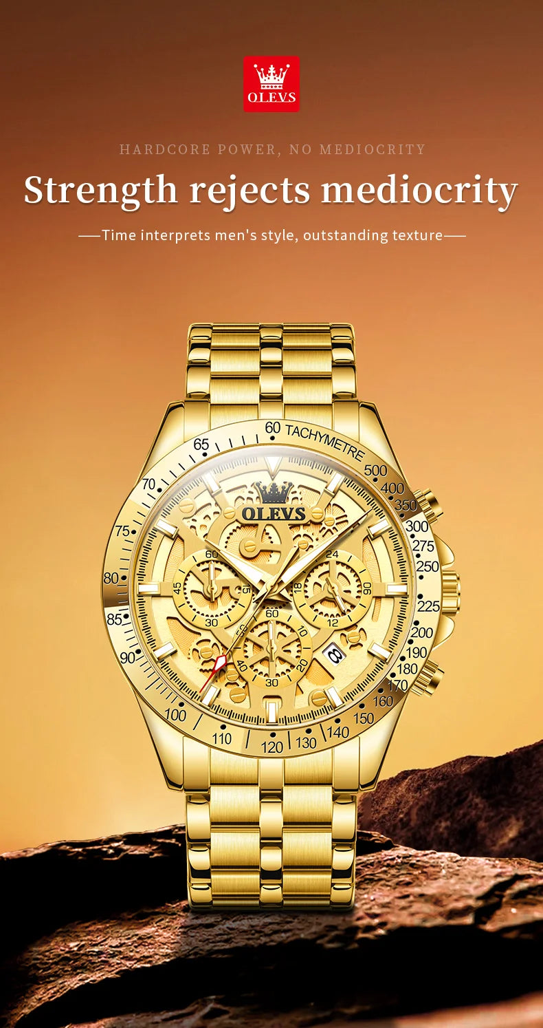 OLEVS 9913  Men's Watches Original Quartz