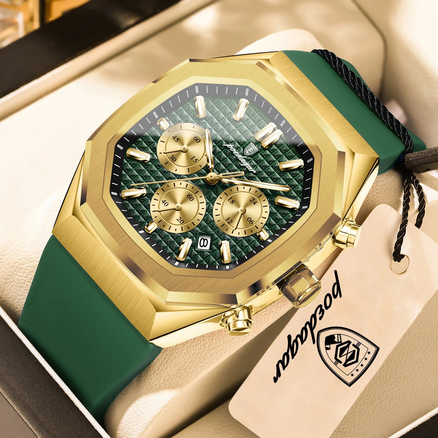 POEDAGAR Quartz Men's Wristwatch
