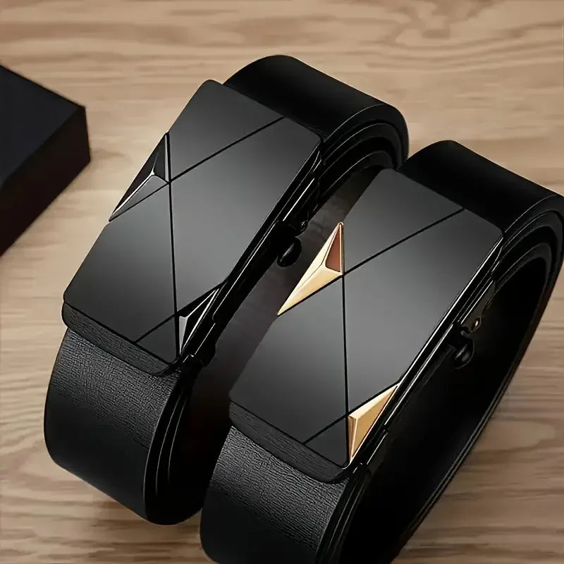 Stylish Men's Leather Belt - Fashion Belts for Daily Life
