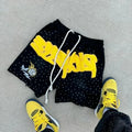 Y2K Harajuku Letter-printed Fashion Shorts Unisex