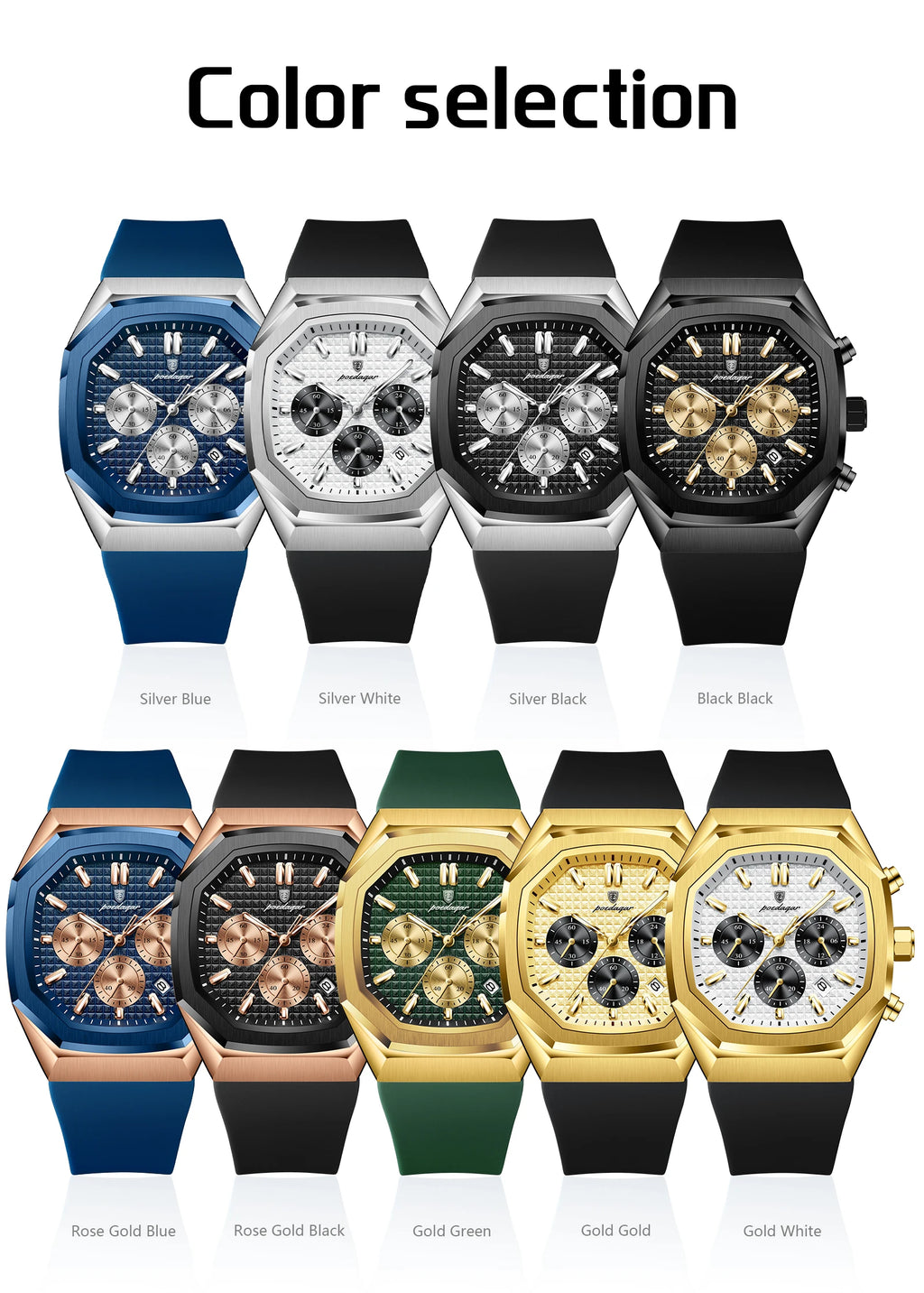 POEDAGAR Quartz Men's Wristwatch