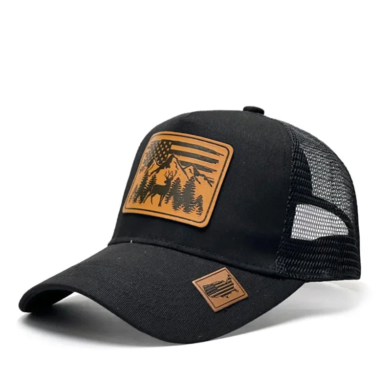Leathers Baseball Caps for Women Men Snapback