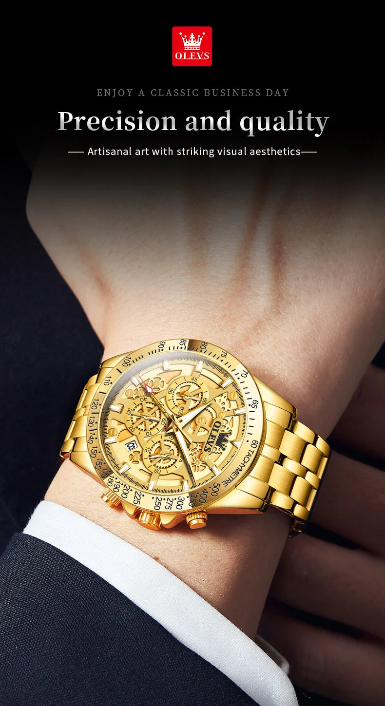 OLEVS 9913  Men's Watches Original Quartz