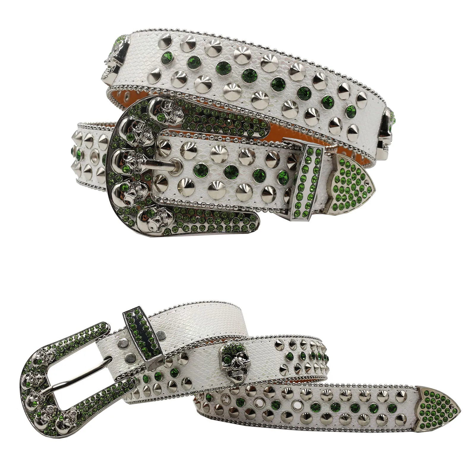 Crystal Rhinestone Pin Buckle Belt – Luxury Statement Belt for Women