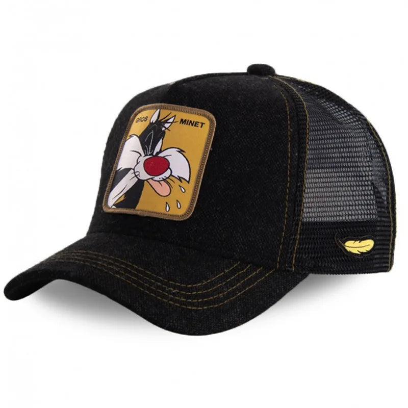 New Brand Anime BUNNY TAZ DUCK Snapback Men