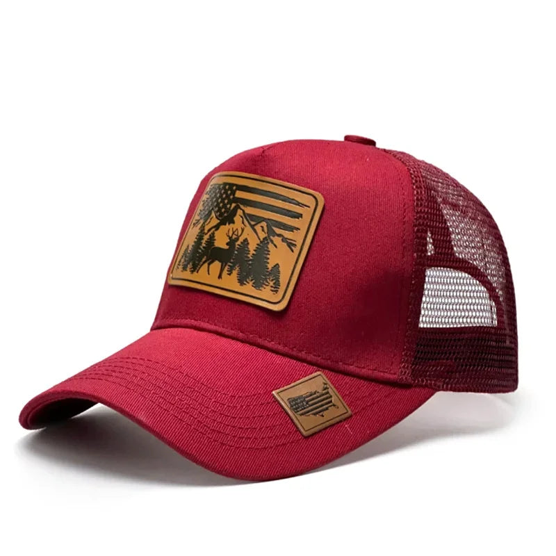 Leathers Baseball Caps for Women Men Snapback