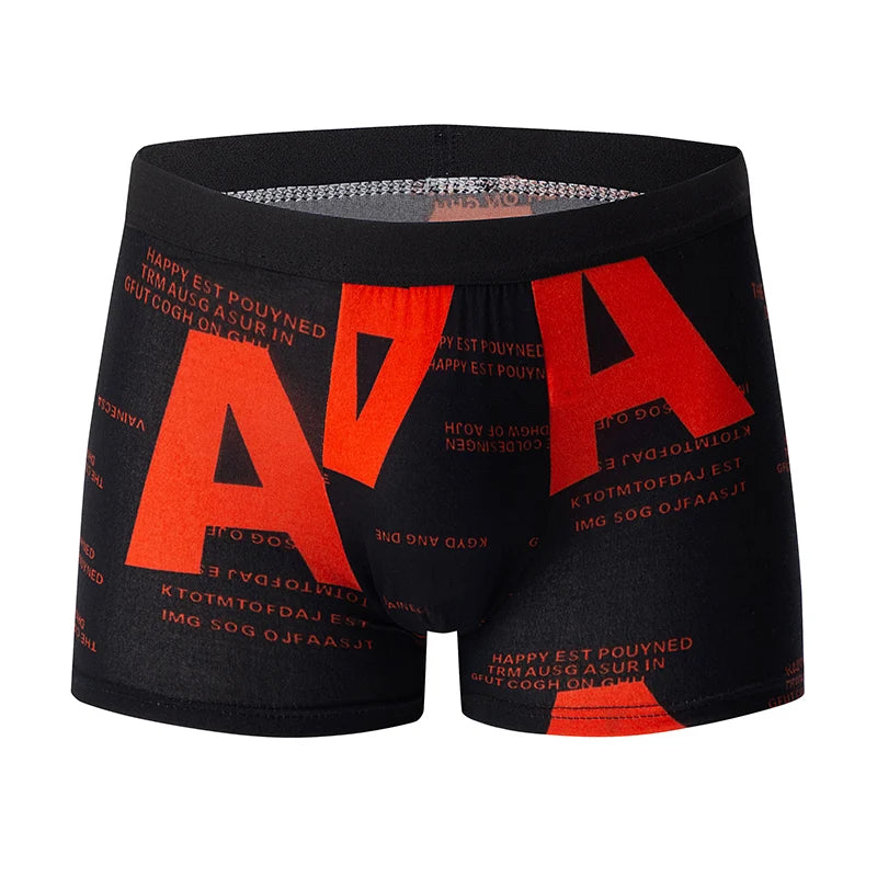 10-piece men's random fashion printed underwear