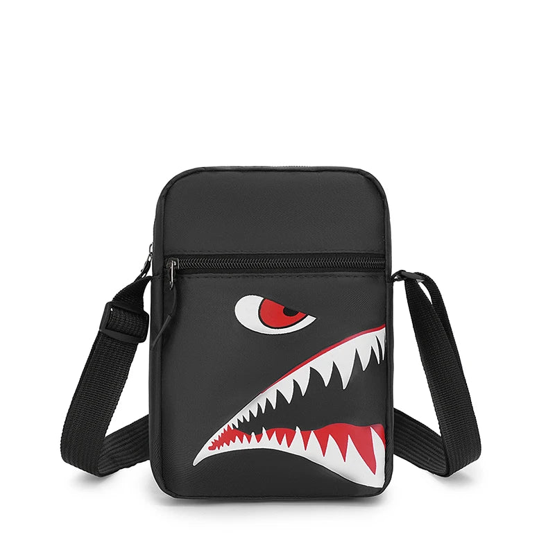 Men's Oxford Crossbody Bag – Unisex Shoulder & Chest Pack with Adjustable Strap