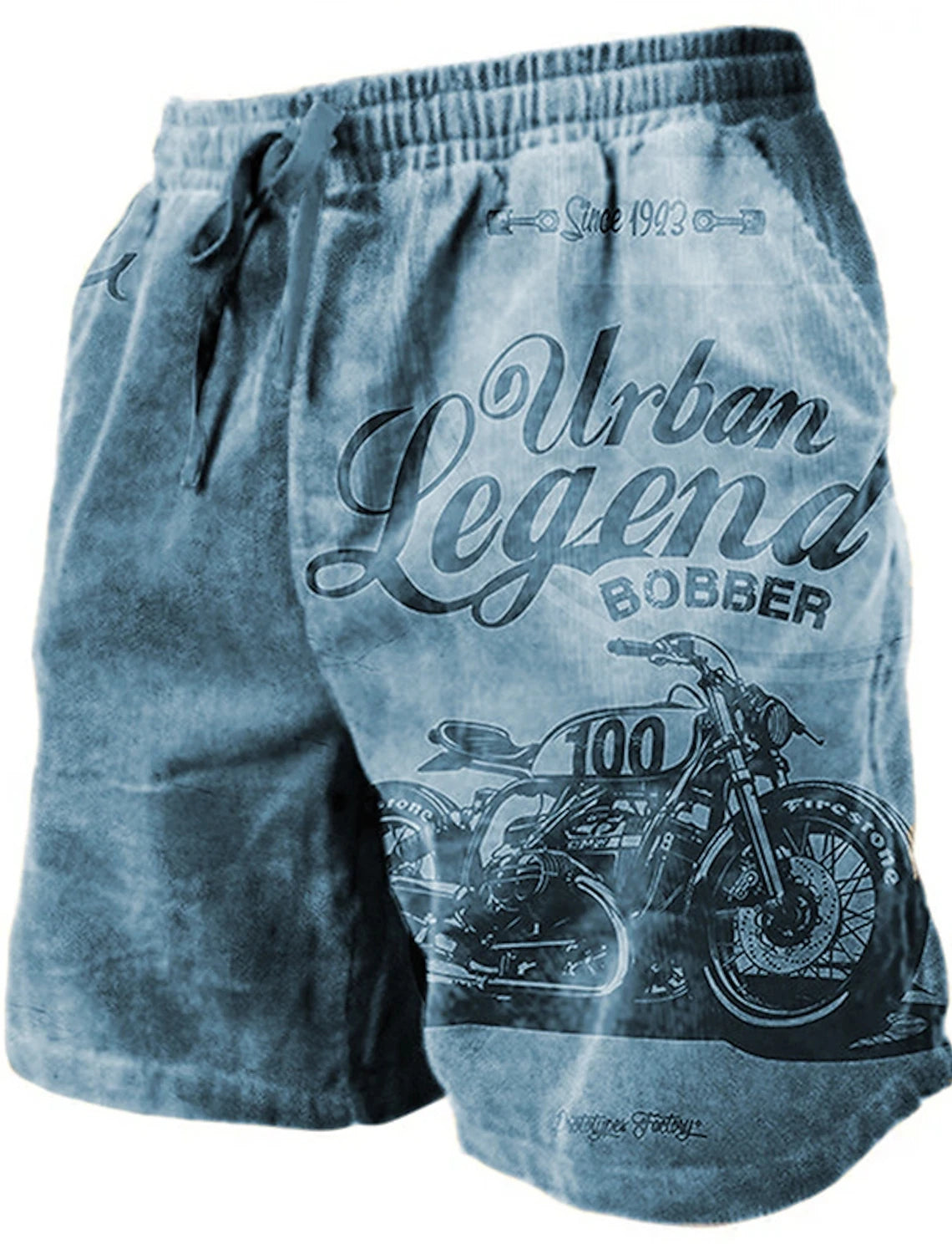 3D Printed Men Summer Breathable Street Shorts