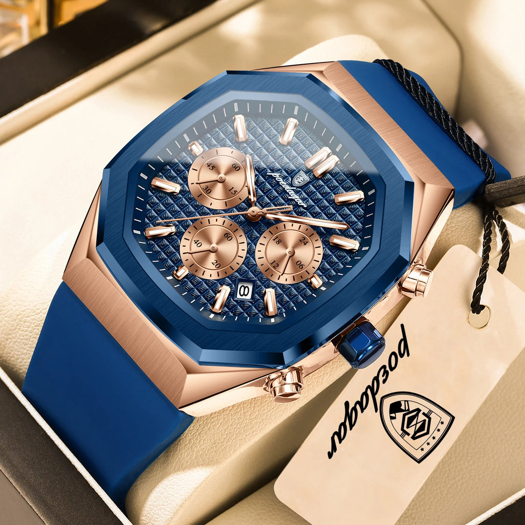 POEDAGAR Quartz Men's Wristwatch