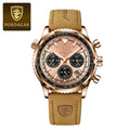 POEDAGAR High Quality Men Chronograph Waterproof Wristwatch