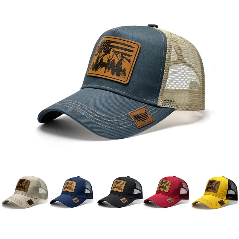 Leathers Baseball Caps for Women Men Snapback