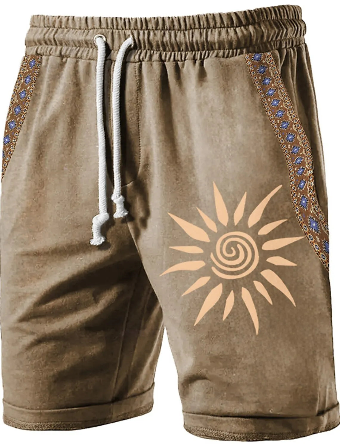 3D Printed Men Summer Breathable Street Shorts