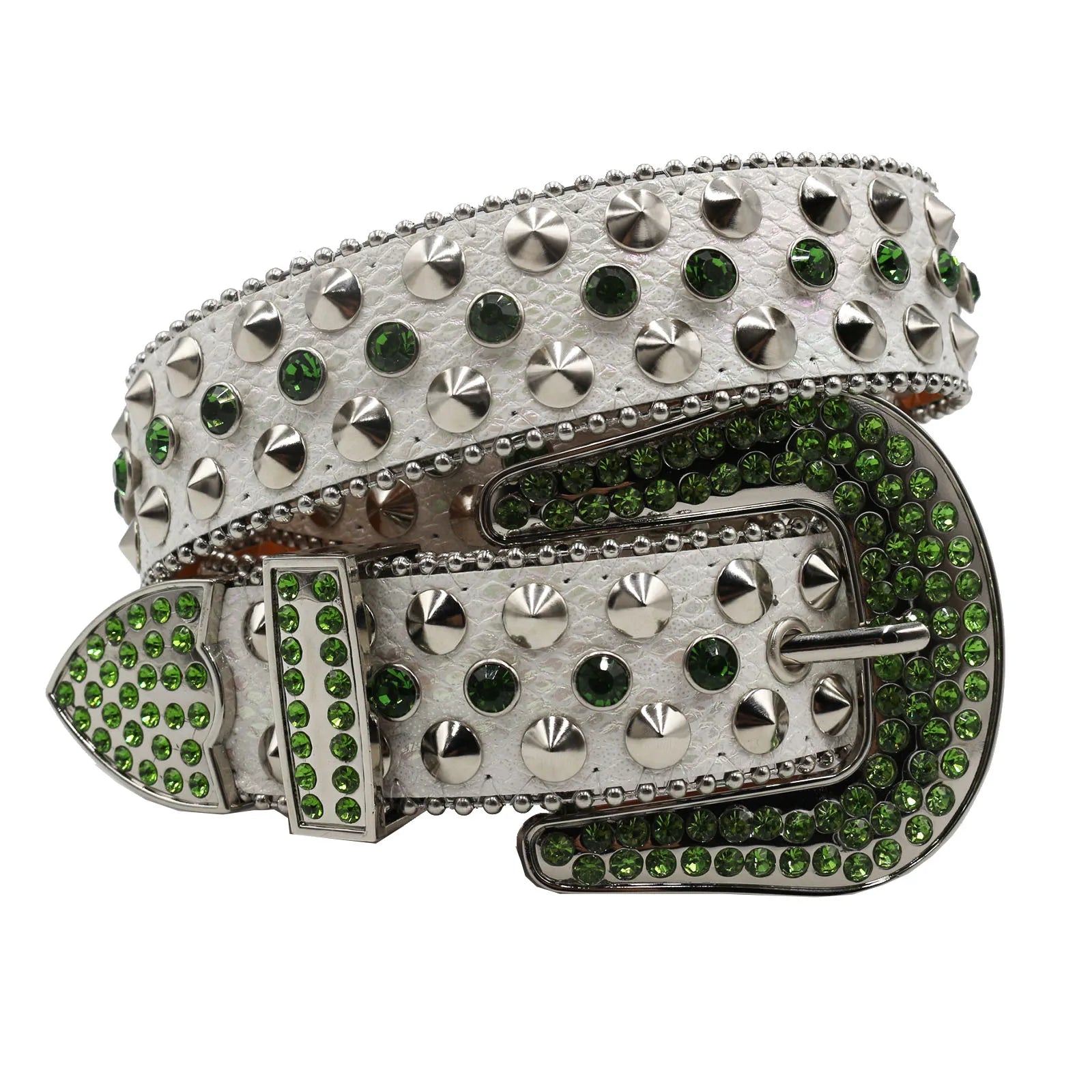 Crystal Rhinestone Pin Buckle Belt – Luxury Statement Belt for Women
