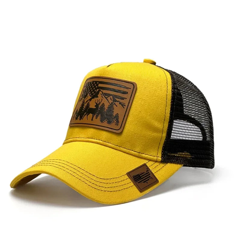 Leathers Baseball Caps for Women Men Snapback