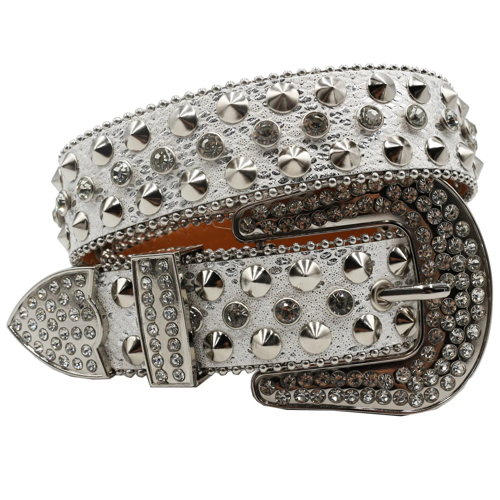 Crystal Rhinestone Pin Buckle Belt – Luxury Statement Belt for Women