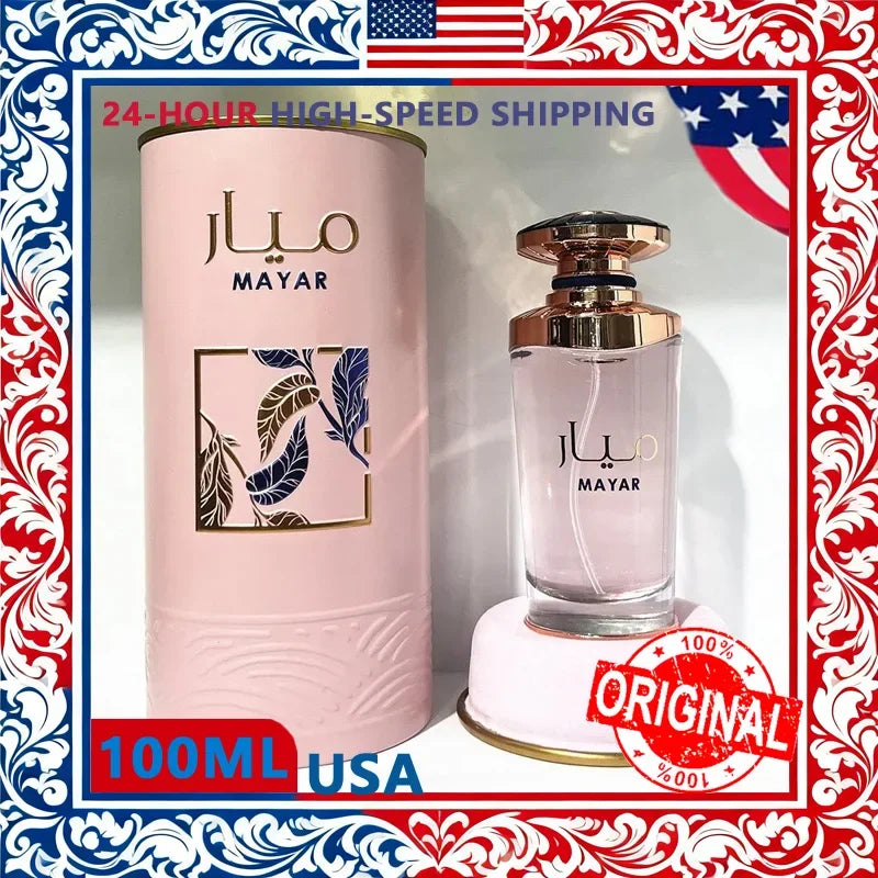 MYYAR Women's Floral Perfume – 100ml Long-Lasting Arab Fragrance Gift