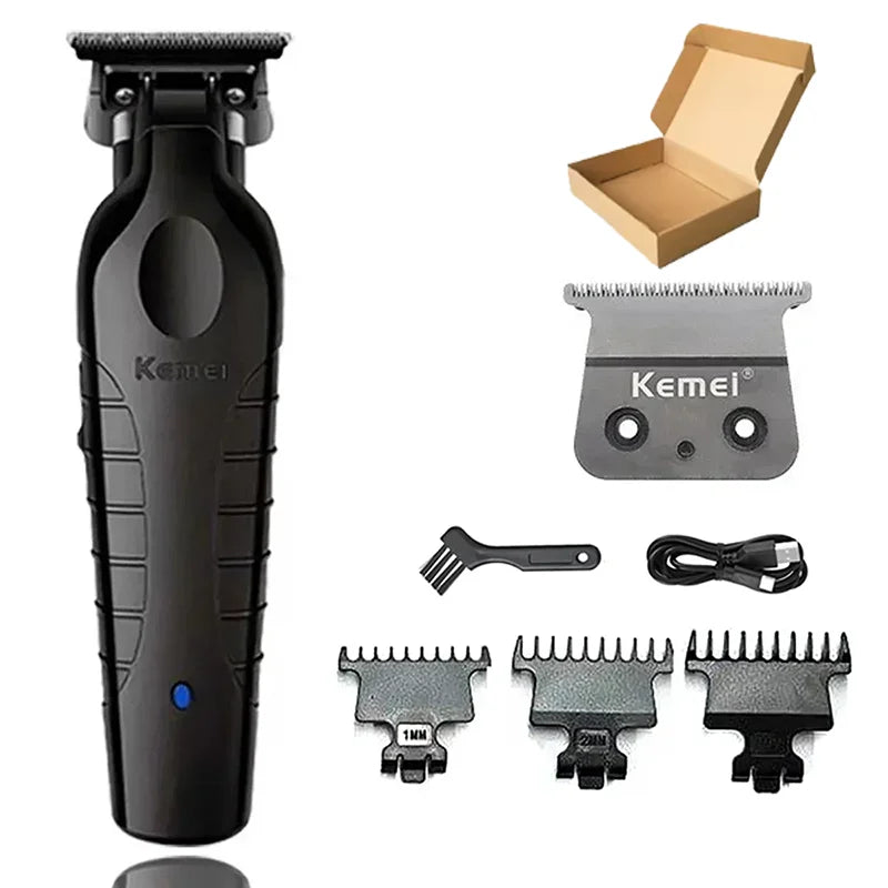 Kemei Cordless Hair Clipper & Beard Trimmer for Men