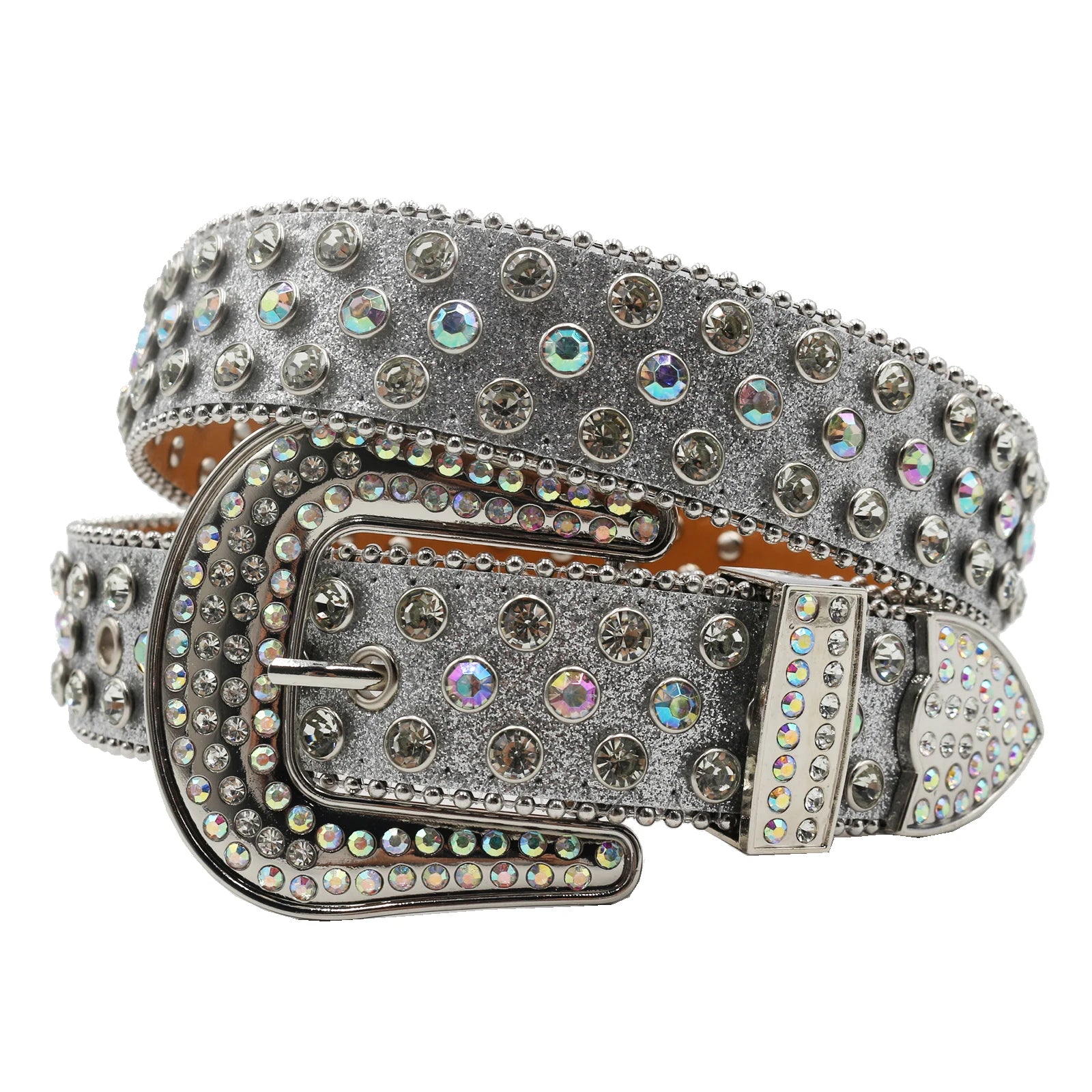 Crystal Rhinestone Pin Buckle Belt – Luxury Statement Belt for Women