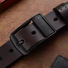 New Leather Cowhide Belt Adult Luxury Brand
